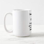 OCDクラブの最初の規則 コーヒーマグカップ (左)