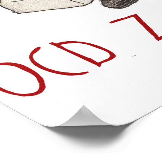 OCDゾンビ洗浄手 ポスター (角)