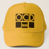 OCDテスト。オcdか?なぜ私の帽子を見つめるの? キャップ (正面)