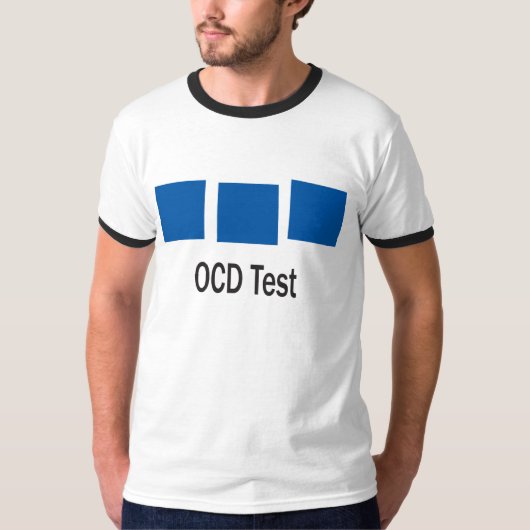 OCDテスト、OCD Tシャツ (正面)