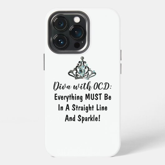 "OCDディーバ" iPhoneケース (裏面)