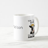 OCDパーソナライズされたおもしろいを持っている コーヒーマグカップ (正面右)