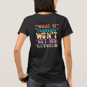 OCD啓発とメンタルヘルス Tシャツ (裏面)