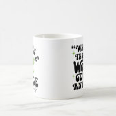 OCD啓発と回復 平穏を安堵に優先する コーヒーマグカップ (中央)