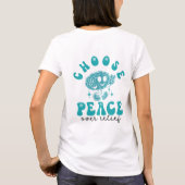 OCD啓発&回復 平穏を選ぶ Tシャツ (裏面)