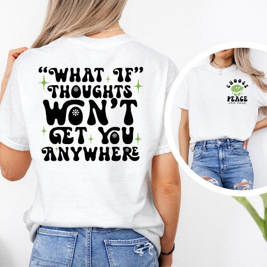 OCD啓発 平穏を選ぶ Tシャツ