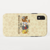 OCD執拗な猫の無秩序 Case-Mate iPhoneケース (裏面(横))