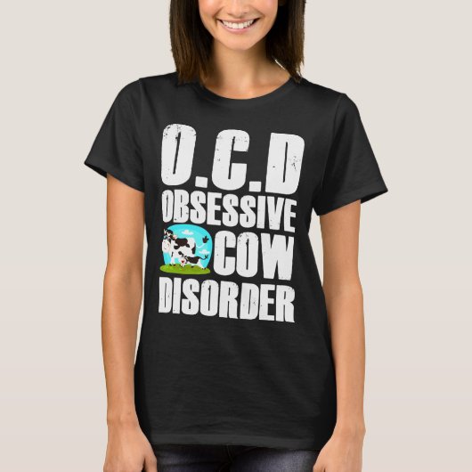 Ocd強迫性牛病 Tシャツ (正面)