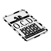 OCD強迫性牛障害磁おもしろい石 マグネット (右側)