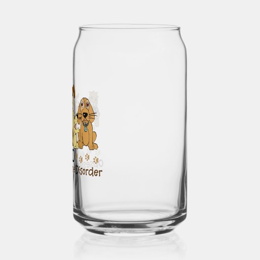 OCD強迫性犬病 ガラス缶 (左)