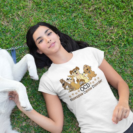 OCD強迫性犬病 Tシャツ