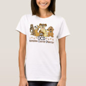 OCD強迫性犬病 Tシャツ (正面)