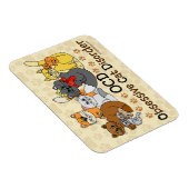 OCD強迫性猫障害 マグネット (右側)