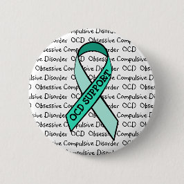 OCD強迫障害認識度リボン 缶バッジ
