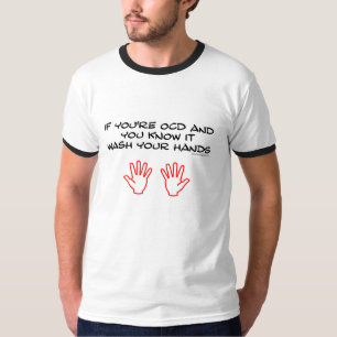 OCD手 Tシャツ