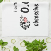 OCD牛 キッチンタオル (折り畳み)