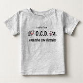 OCD牛 ベビーTシャツ (正面)