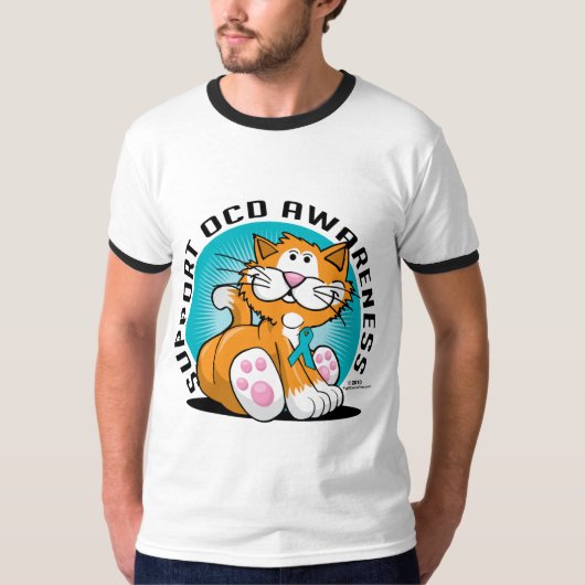 OCD猫 Tシャツ (正面)