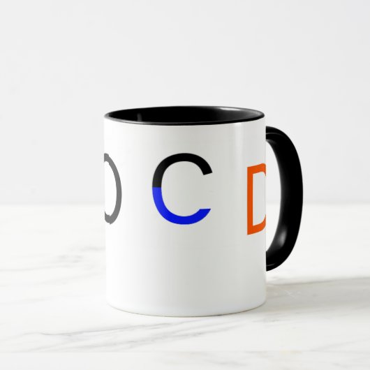 OCD マグカップ (正面右)