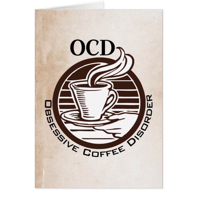 OCD: 執拗なコーヒー無秩序 (正面)