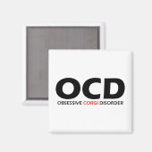 OCD – 強迫心関節障害 マグネット (正面/裏面)