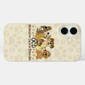 OCD 強迫性イヌ症候群 Case-Mate iPhoneケース (裏面 (横))