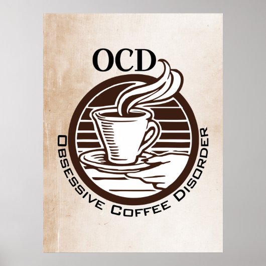 OCD:強迫性コーヒー障害 ポスター (正面)