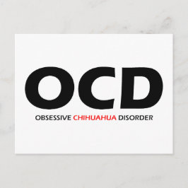OCD – 強迫性チワワ病 ポストカード