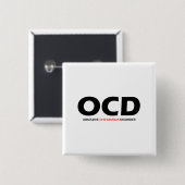 OCD – 強迫性チワワ病 缶バッジ (正面&裏面)