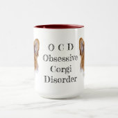 OCD:強迫性冠木障害コーヒーマグ マグカップ (中央)