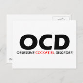 OCD – 強迫性尾骨疾患 ポストカード (正面/裏面)