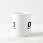 OCD – 強迫性携帯電話障害 コーヒーマグカップ (中央)