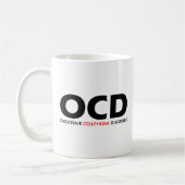 OCD – 強迫性携帯電話障害 コーヒーマグカップ (左)