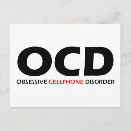 OCD – 強迫性携帯電話障害 ポストカード