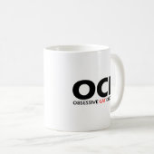 OCD – 強迫性猫障害 コーヒーマグカップ (正面右)