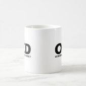 OCD – 強迫性猫障害 コーヒーマグカップ (中央)