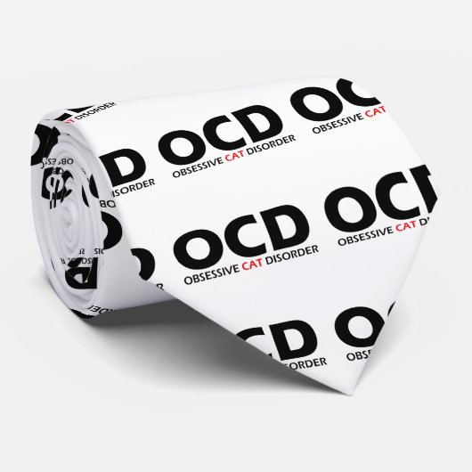 OCD – 強迫性猫障害 ネクタイ (ロール)