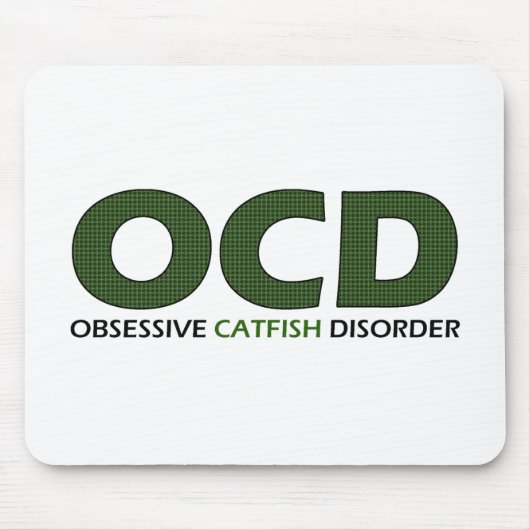 OCD – 強迫性白内障 マウスパッド (正面)