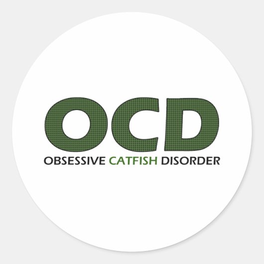 OCD – 強迫性白内障 ラウンドシール (正面)
