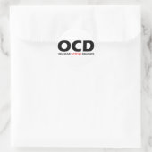 OCD – 強迫性白内障 ラウンドシール (バッグ)