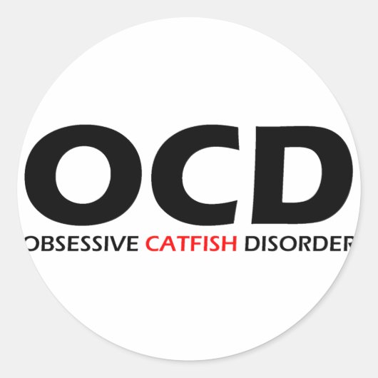 OCD – 強迫性白内障 ラウンドシール (正面)