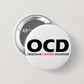 OCD – 強迫性白内障 缶バッジ (正面&裏面)