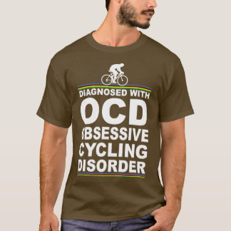 OCD 強迫性自転車障害 面白い Tシャツ
