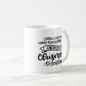 OCD、強迫性過敏症チスモサ障害、強迫観念 コーヒーマグカップ (正面右)