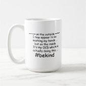 OCD – 強迫性障害認識度 コーヒーマグカップ (左)