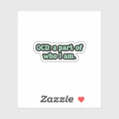 OCD：私がグリーンOCDである部分 シール (シート)