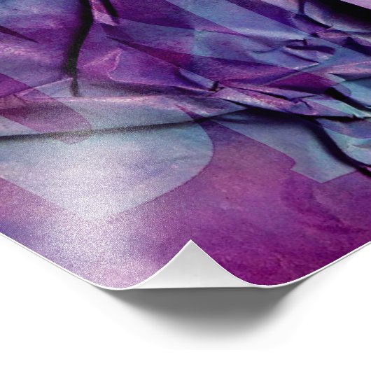 OCD Awareness, Colour Theory Poster (Textured) フォトプリント (角)