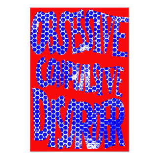 OCD Awareness Poster (Textured) フォトプリント