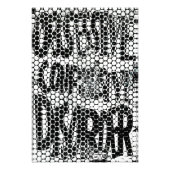 OCD Awareness Poster (Textured) フォトプリント (正面)