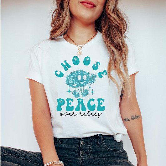 OCD Awareness & Recovery choose Peace Tシャツ